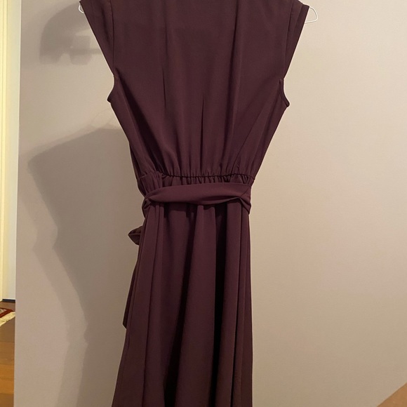 Maison Jules xs EUC purple wrap dress - Picture 3 of 6